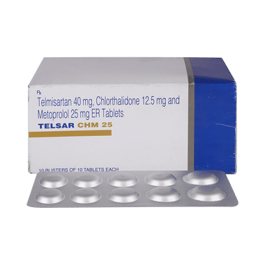Telsar CHM 25 Tablet
