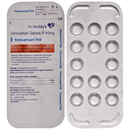 Telsartan 40 Tablet