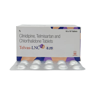 Telvas LNC 40mg/10mg/6.25mg Tablet
