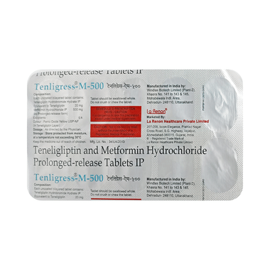 Tenligress-M 500 Tablet PR