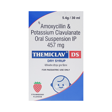 Themiclav DS Dry Syrup Strawberry