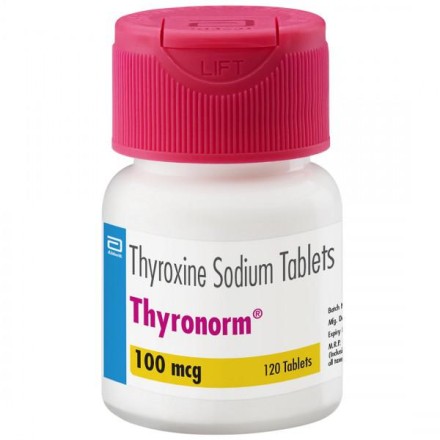 Thyronorm 100mcg Bottle Of 120 Tablets