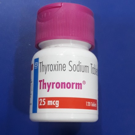 Thyronorm 25mcg Bottle Of 120 Tablets
