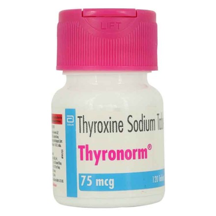 Thyronorm 75mcg Bottle Of 120 Tablets