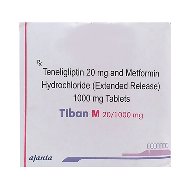 Tiban M 20/1000mg Tablet ER