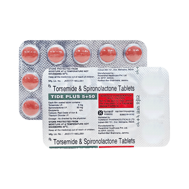 Tide Plus 50mg/5mg Tablet