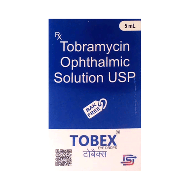 Image of Tobex Eye Drop (BAK Free)