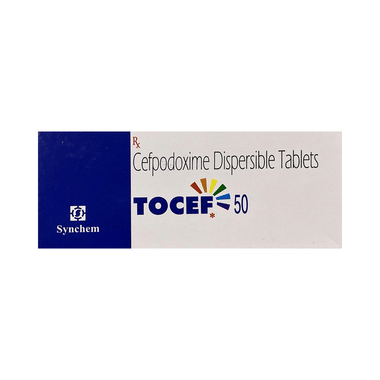 Tocef 50 Tablet DT