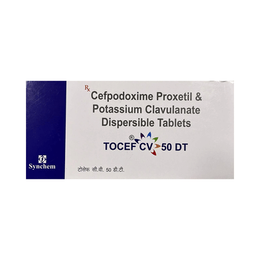 Tocef CV 50 DT Tablet