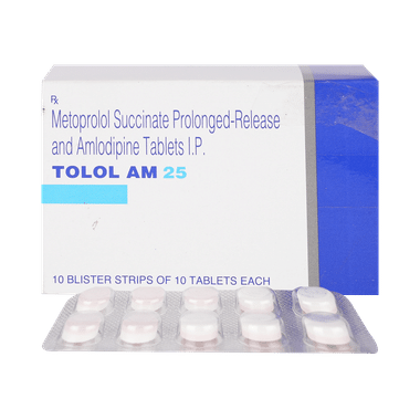 Tolol AM 25mg Tablet