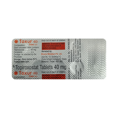Toxur 40 Tablet