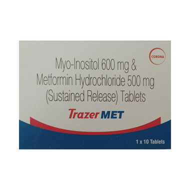 Image of Trazer Met 500mg/600mg Tablet