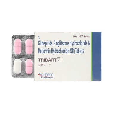 Tridart 1mg/500mg/15mg Tablet