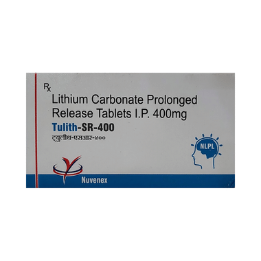 Teralithe Lp 400 Tulith-SR 400 Tablet 10.0 Tablet pr in 1 strip | GetOMeds