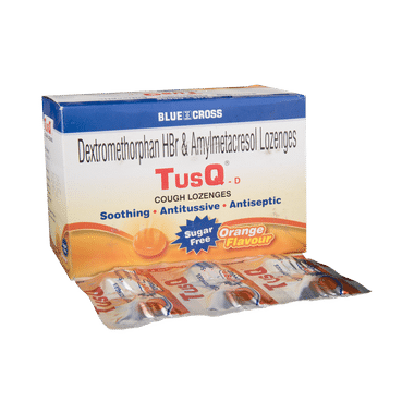 Tusq-D Cough Lozenges Sugar Free