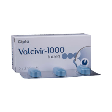 Valcivir 1000 Tablet