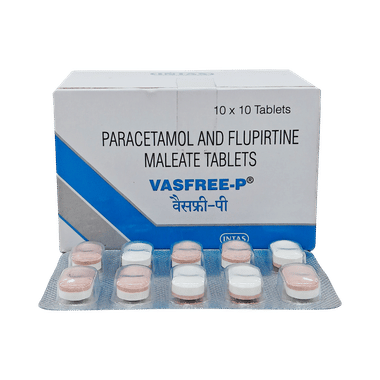 Vasfree P 100mg/325mg Tablet