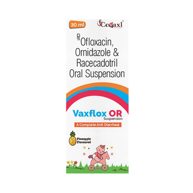 Vaxflox OR Oral Suspension Pineapple