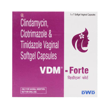 Vdm Forte 100mg/100mg/100mg Vaginal Capsule