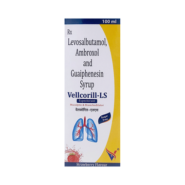 Vellcorill-LS Syrup Strawberry Sugar Free