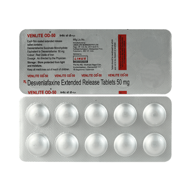 Venlite OD 50 Tablet ER