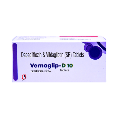 Vernaglip-D 10 Tablet SR