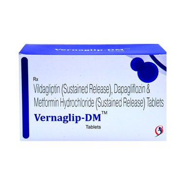 Vernaglip-DM Tablet SR
