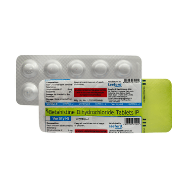 Vertifyl 8 Tablet