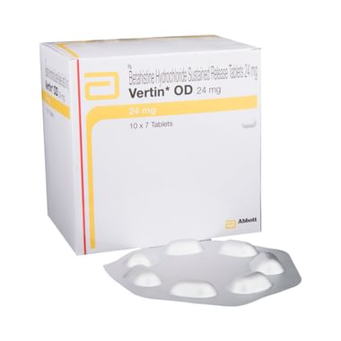 Vertin OD 24mg Tablet SR