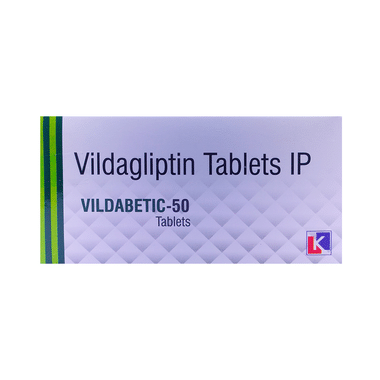 Vildabetic 50 Tablet
