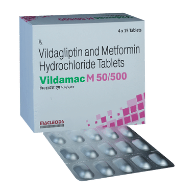 Vildamac M 50/500 Tablet