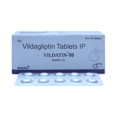 Vildatin 50mg Tablet