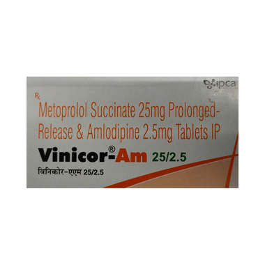 Vinicor-AM 25/2.5 Tablet PR