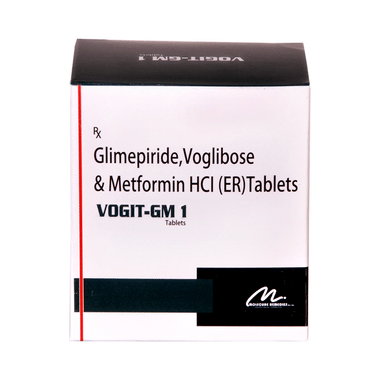 Vogit-GM 1 Tablet ER