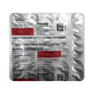 Voglistar GM 2 Forte Tablet SR