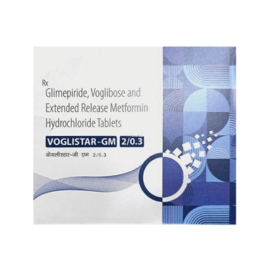 Voglistar GM 2mg/500mg/0.3mg Tablet