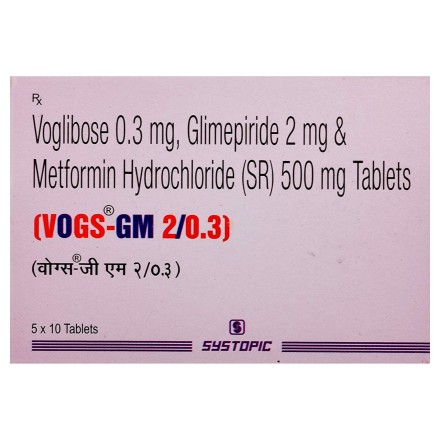 Vogs-GM 2 - 0.3 Tablet SR