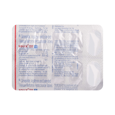 Volix Trio Forte 1 Tablet ER