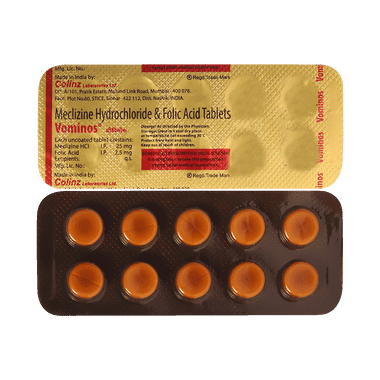 Vominos 25mg Tablet