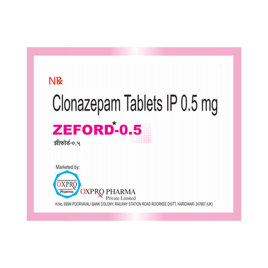 Clonazepam 0.5mg online