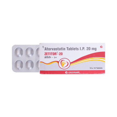 Zetitor 20mg Tablet