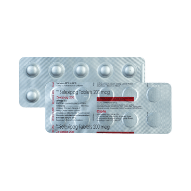 Zexipag 200mcg Tablet