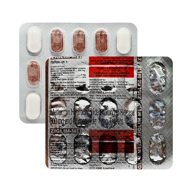 Ziglim-M 1mg/500mg Tablet PR