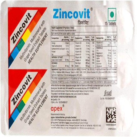 Zincovit Tablets