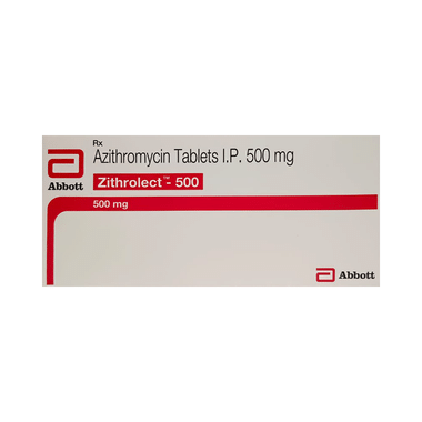 Zithrolect 500 Tablet