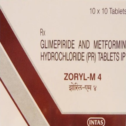 Zoryl-M4 Tablet PR