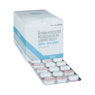 Zoryl-M 4 Forte Tablet PR