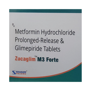 Zucaglim M3 Forte Tablet PR