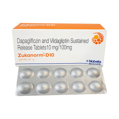 Zukanorm-D 10 Tablet SR