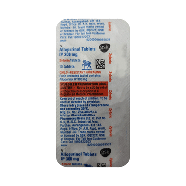 Zyloric 300 Tablet